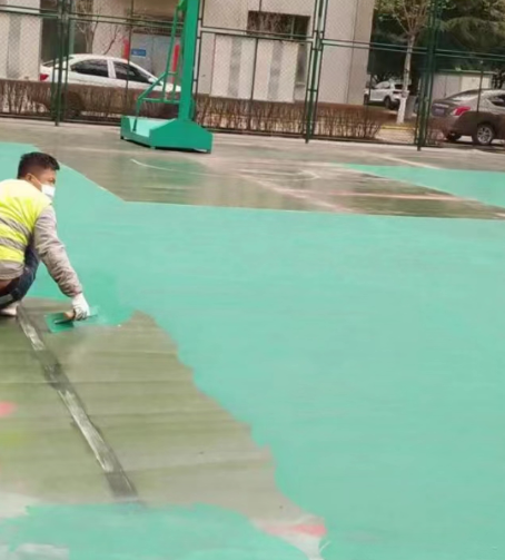 湖北球场地面翻新